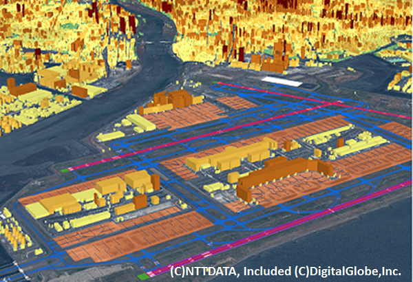Haneda_Airport3D(AMDB:Airport Mapping Database)