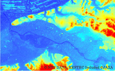 AW3D Standard 5m resolution DSM (Chiba, Japan)