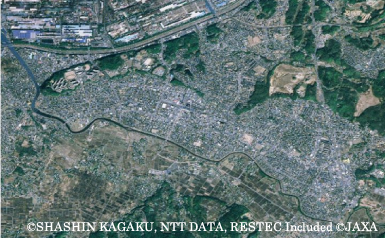 Ortho imagery for reference (Chiba, Japan)