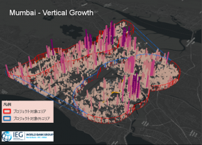 世界銀行による都市の空間的成長評価
